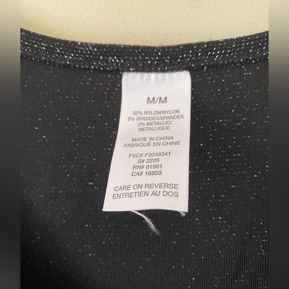 Avon Black and Silver Tank M - Picture 3 of 4